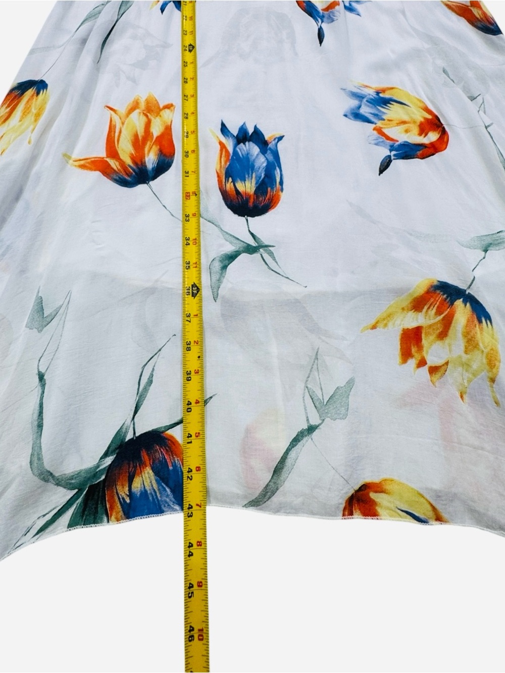 Beyond Capri Italian Floral Viscose Slip Dress | Made in Italy One Size - Picture 6 of 8